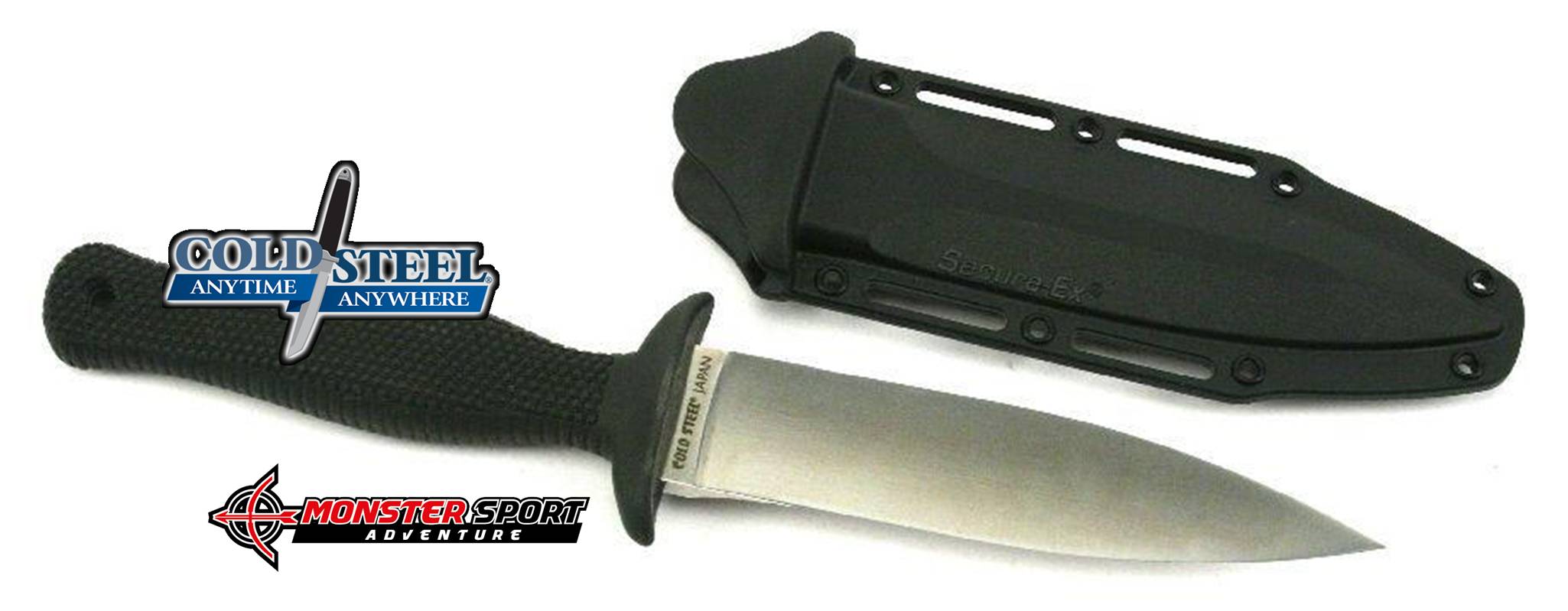 Cold Steel Counter TAC Blade, Kray-Ex Handles, Secure-Ex Sheath