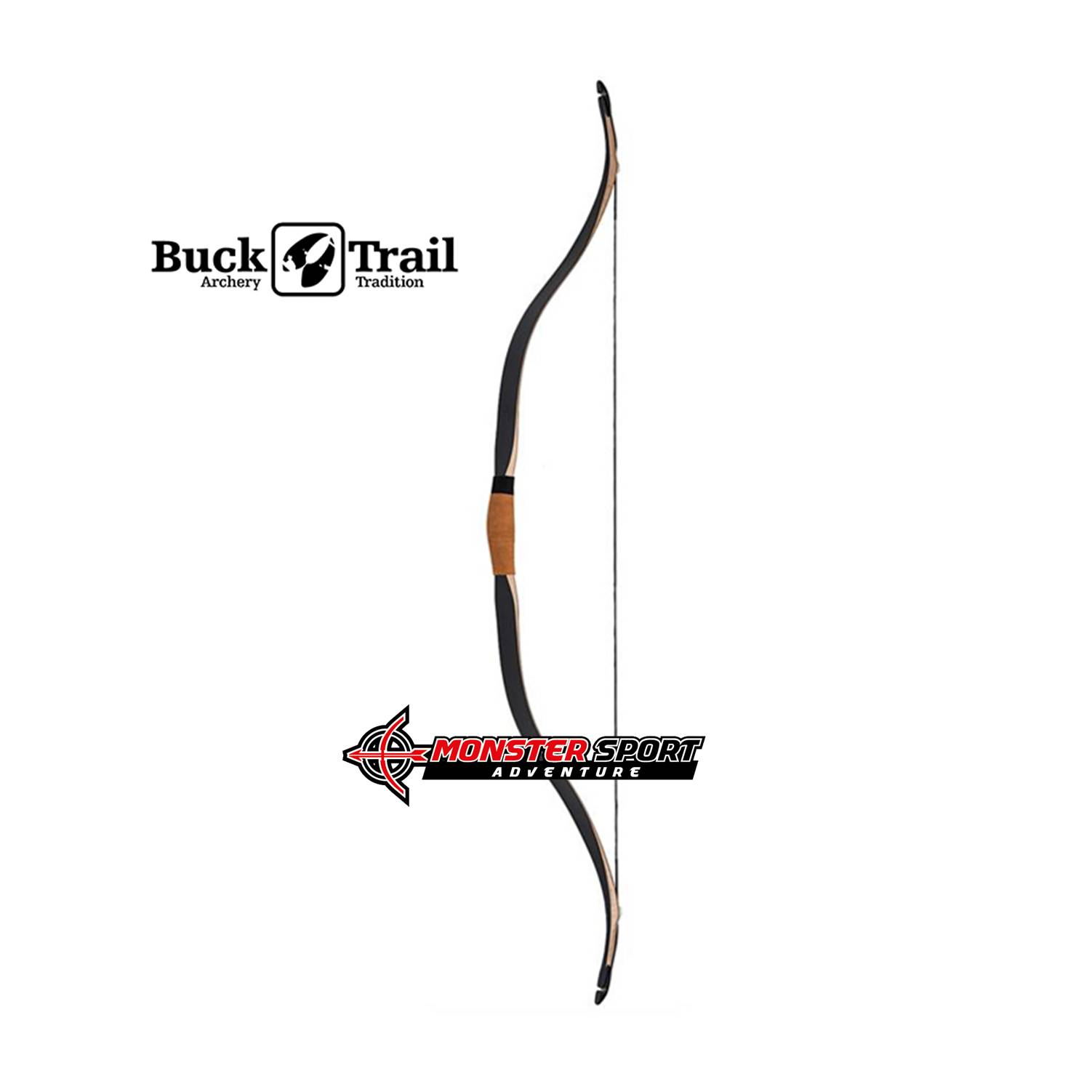 Buck Trail Archery Flint Traditional Horse Bow Ambidextrous 48"