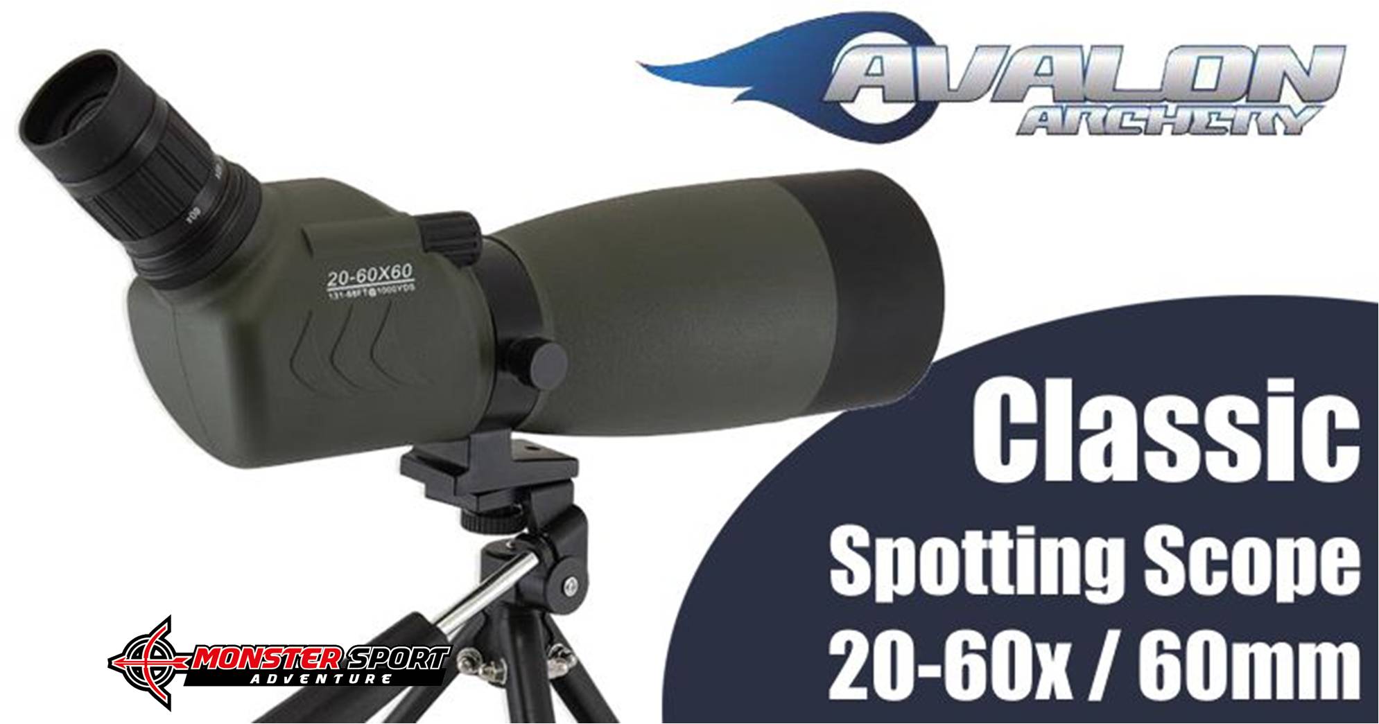 Avalon Archery Classic Spotting Scope 20-60 x 60mm