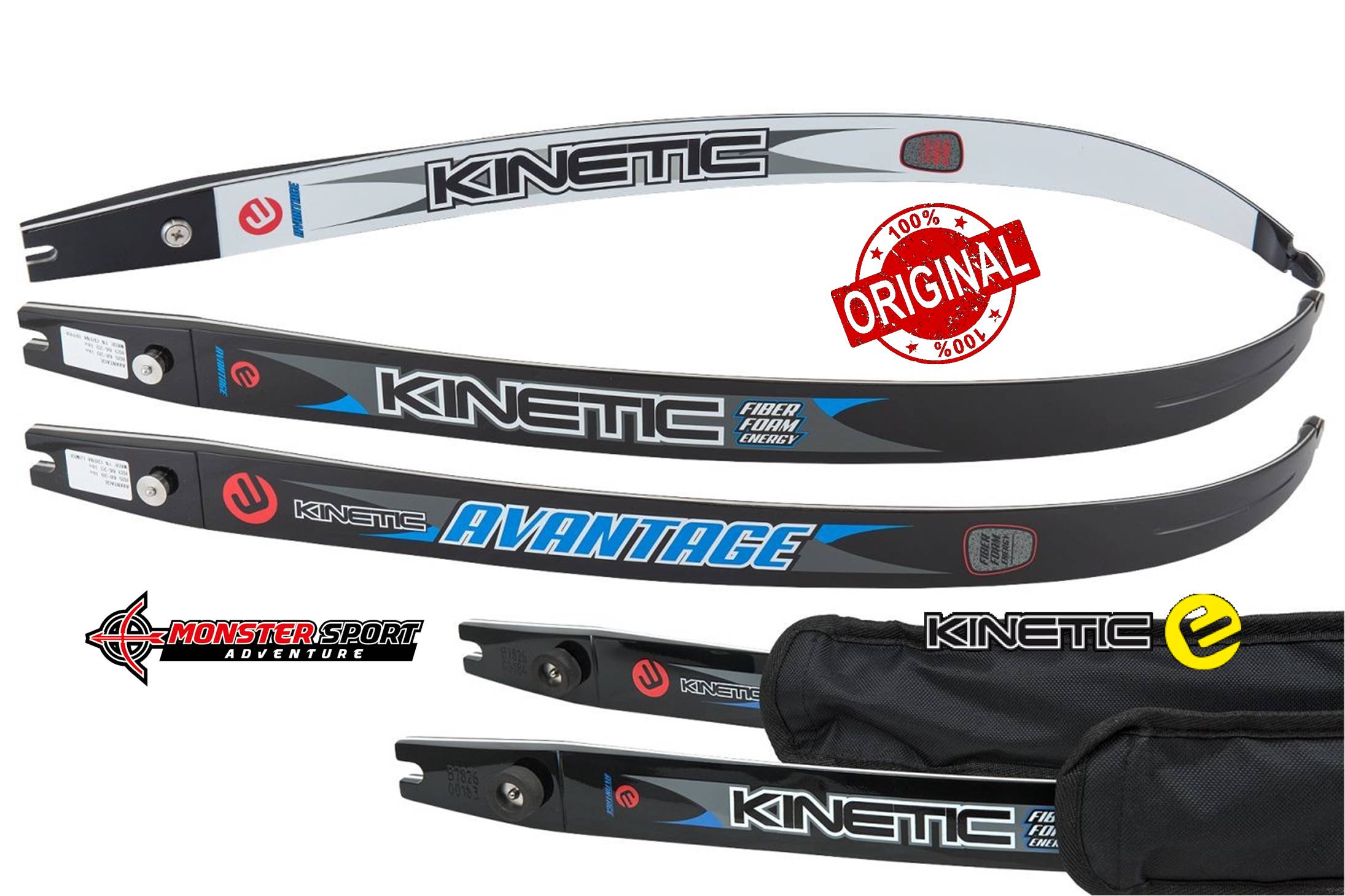 Kinetic Archery Avantage ILF Limb Fibre Foam Recurve Bow Limb