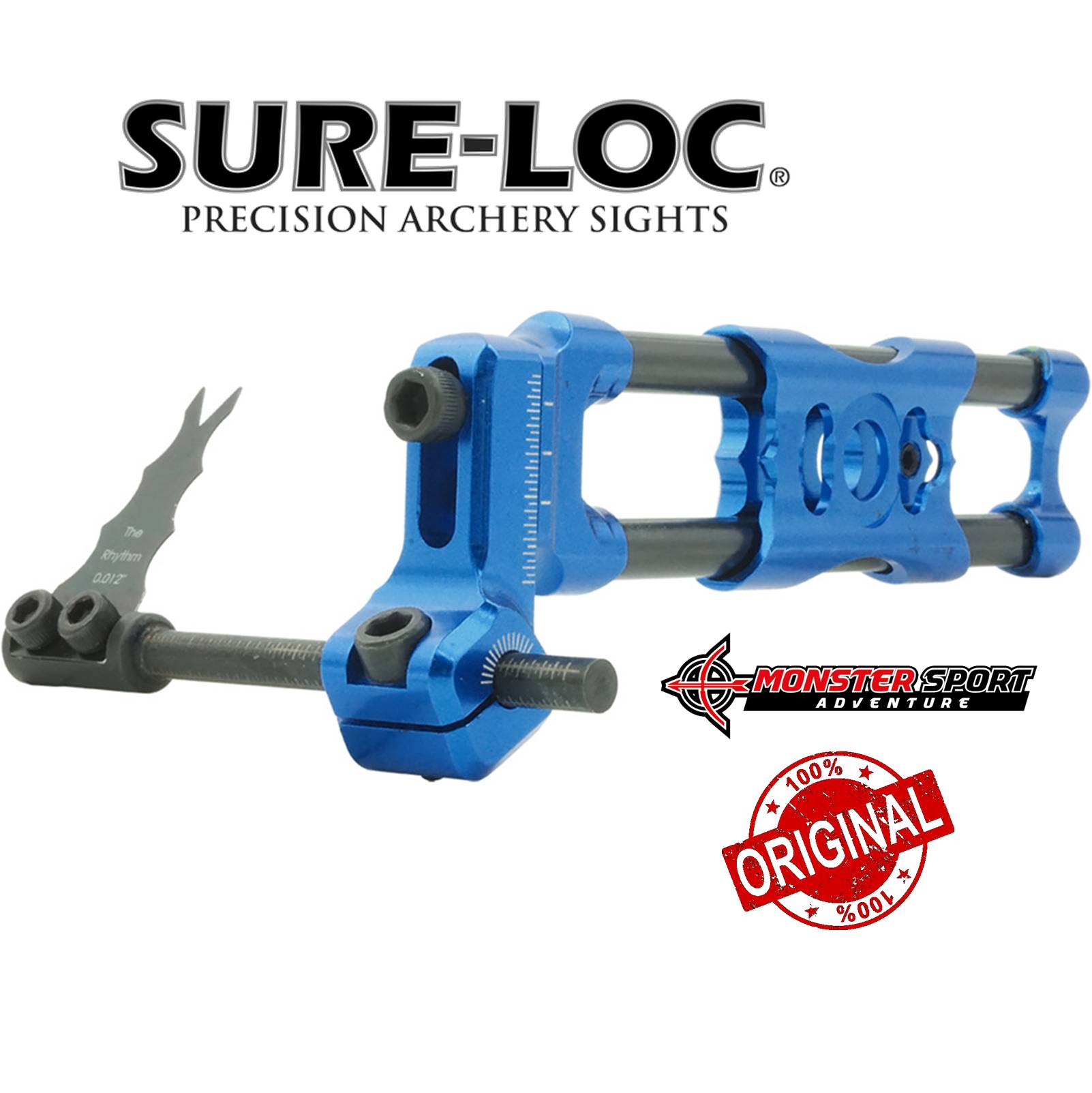 SureLoc Archery Compound Blade Rest Rhythm with Extension Mount